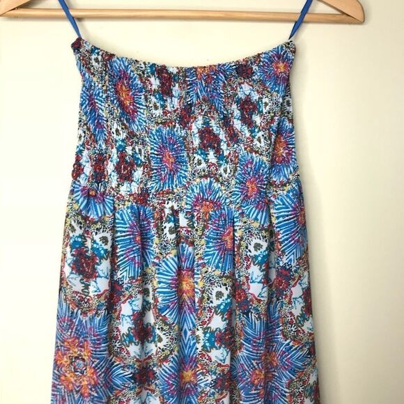 Sans Souci Sz XS Strapless Maxi Dress - Picture 1 of 4